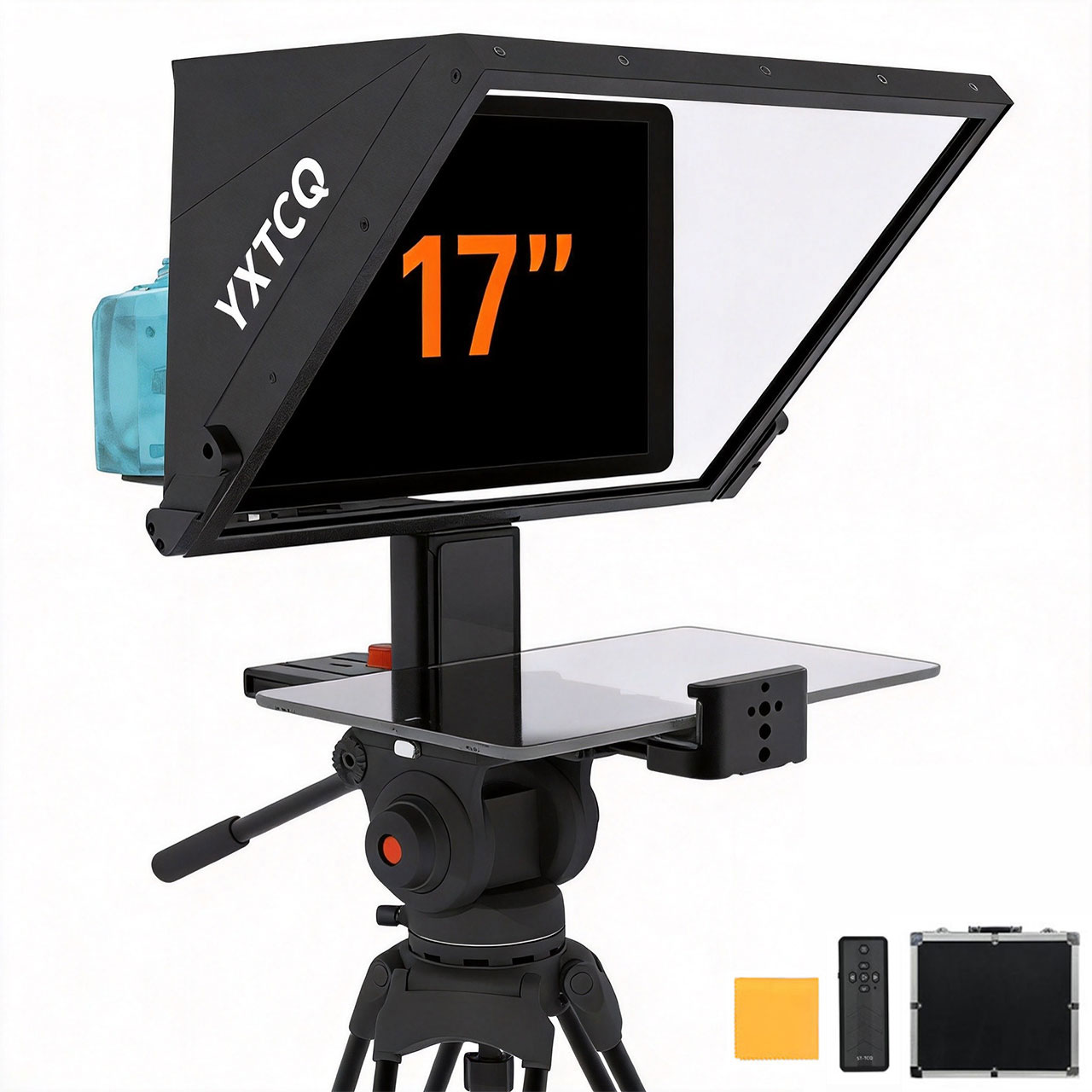 Camera Cold Shoe - YXTCQ 新型アップグレード版 JY17 プロフェッショナルテレプロンプター 磁気サンシェード AI音声同期