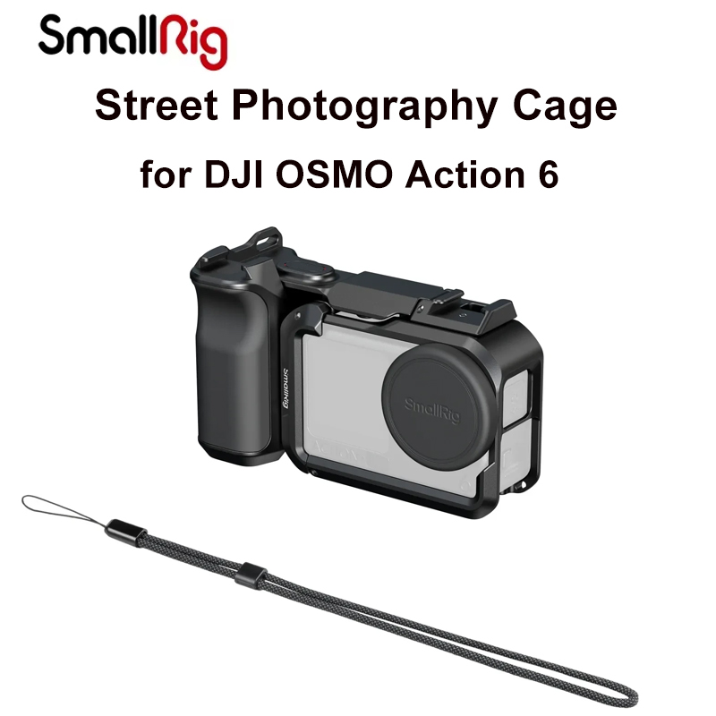 Photography Basics - SmallRig オールインワン ベーシックケージキット アクションカメラケージ サイドハンドル付き リストストラップ