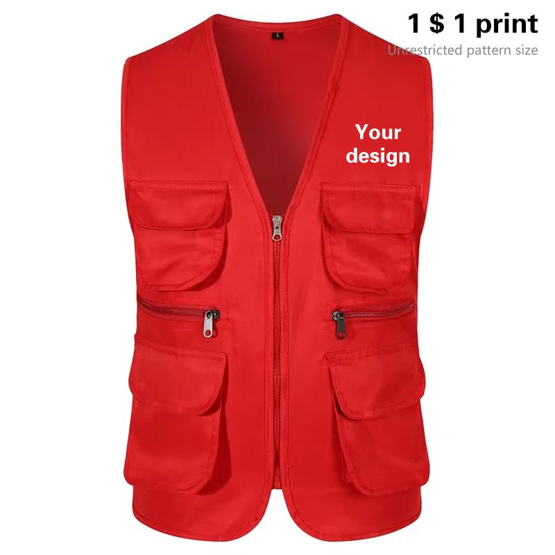 Photography Vest - 男性用のさまざまなノースリーブのウエストジャケット,アウトドアスポーツ用の流行の服,釣り,ハイキング,ジャケット,メンテナンス,ワーカーなど。