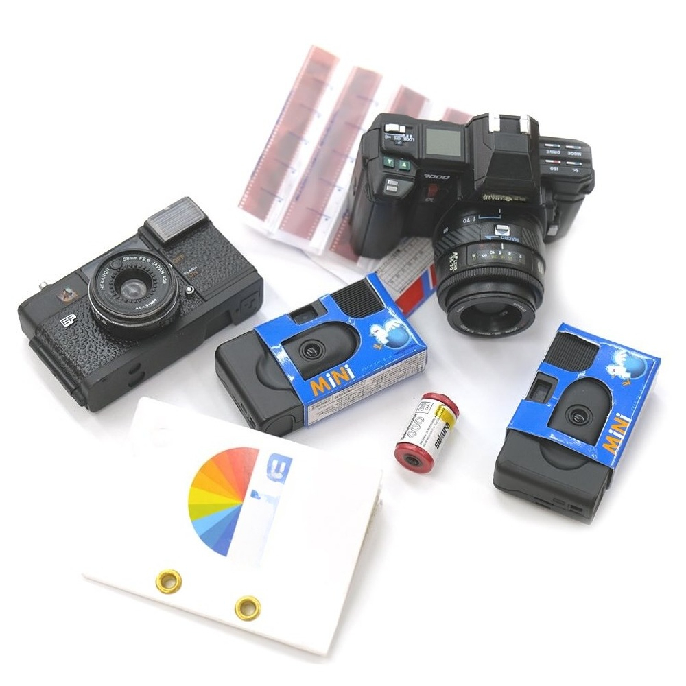 ケネレファント カプセルトイ カメラ ミニチュアコレクション - Photography Equipment のレビューと価格