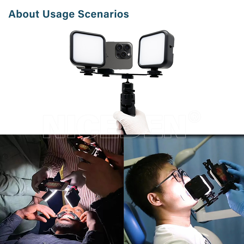 Niceden デンタルポータブルフラッシュライト写真撮影機 - Photography Equipment のレビューと価格