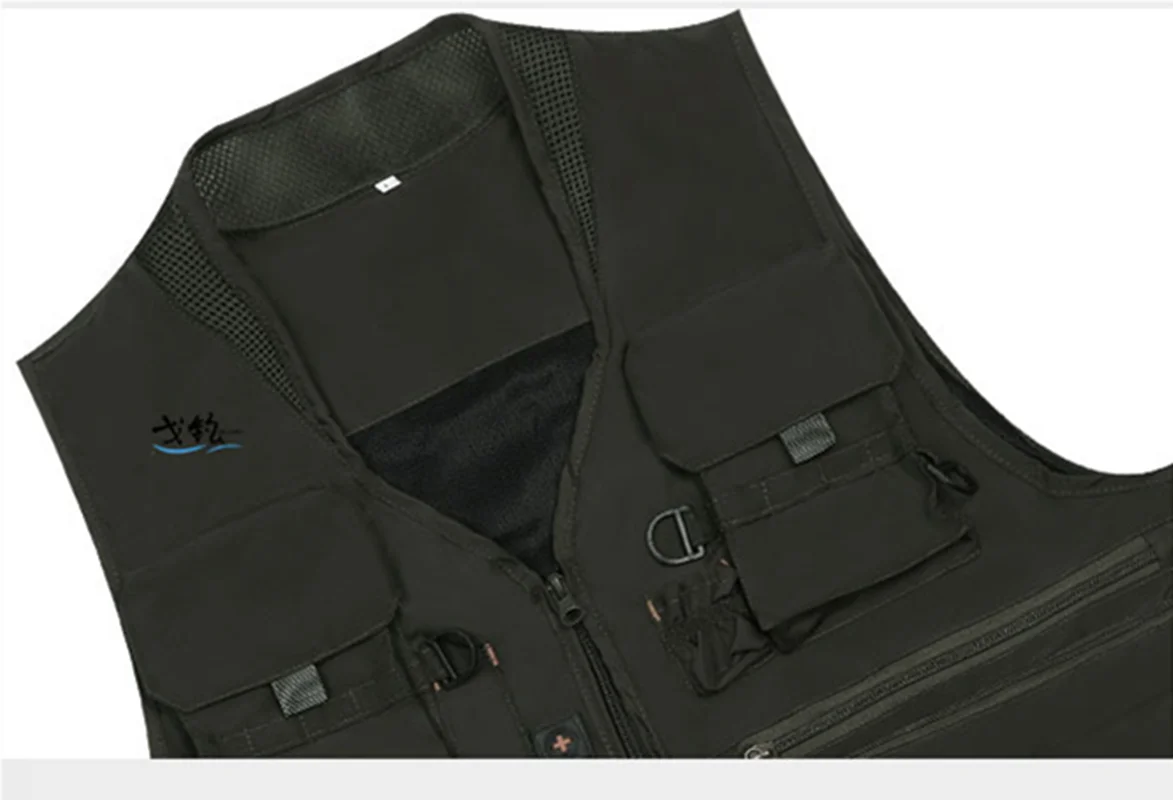 メンズ速乾性マルチポケットメッシュフィッシングベスト,通気性 - Photography Vest のレビューと価格
