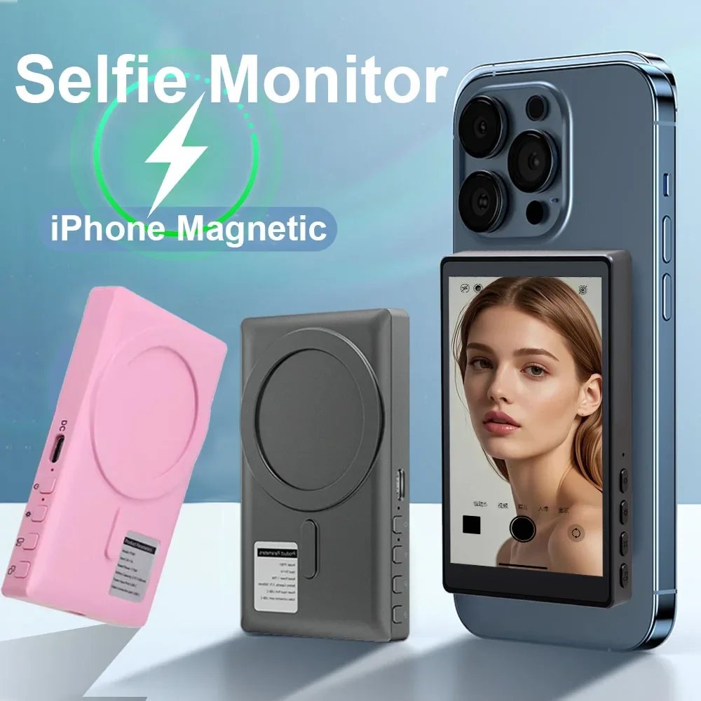ワイヤレスモニター リアカメラスクリーン スマートフォン用セ - Photography Equipment のレビューと価格