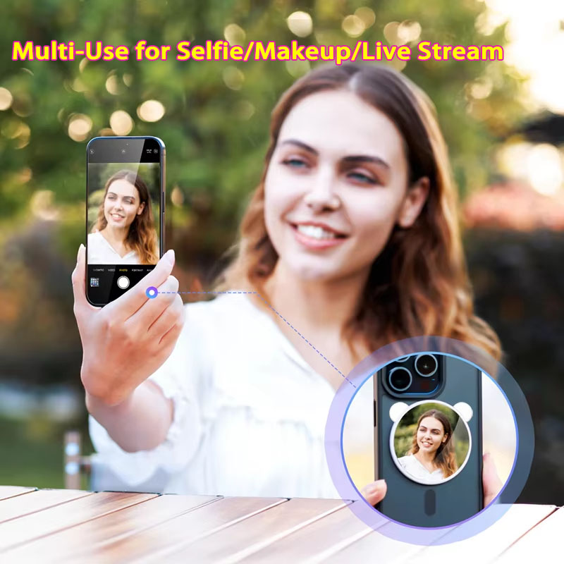   かわいいパンダ型マグネット式自撮りミラー、MagSafe - Photography Equipment のレビューと価格