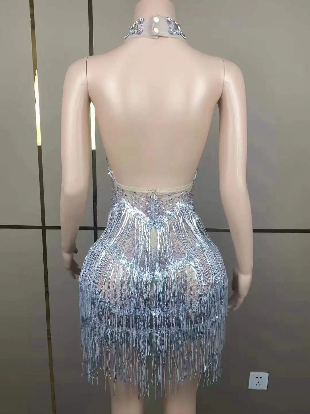 2025年ナイトアウト 女性用セクシーな背中見せラインストー - Photography Of The Year 2025 のレビューと価格