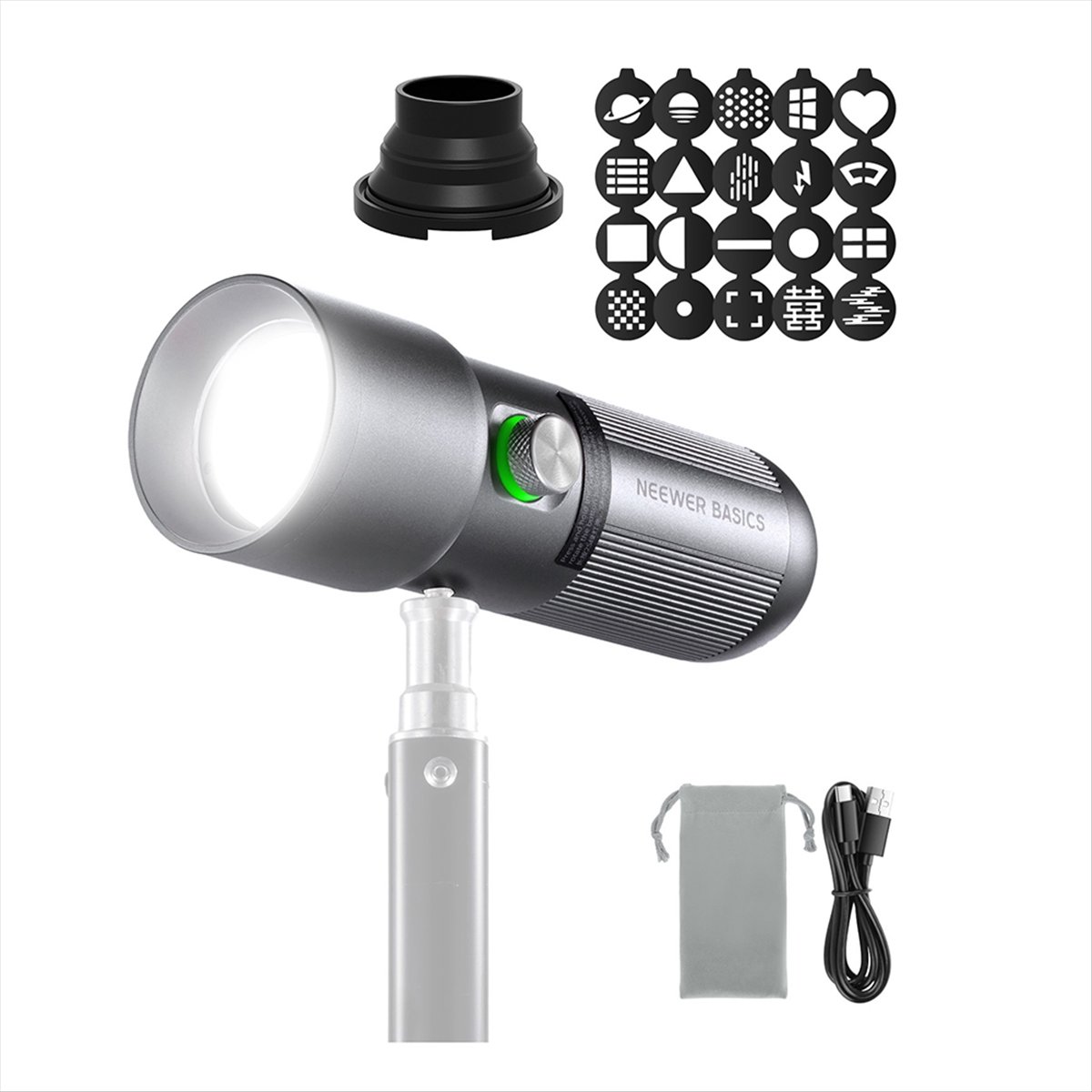 AB53 FL10 ベーシックRGB撮影用フラッシュライト、 - Photography Basics のレビューと価格