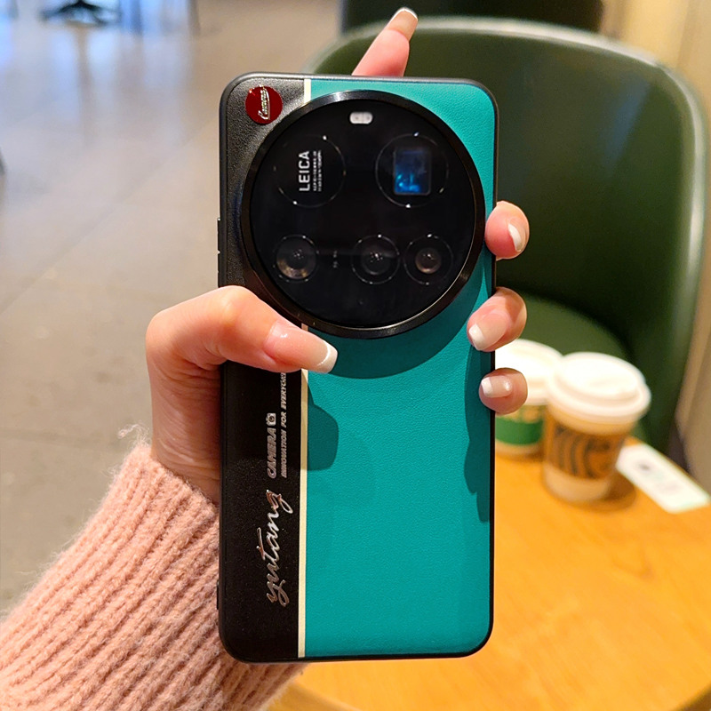 カラーブロックケースシャオ mi 15 超高級レザー蛍光ライ - Photography Xiaomi 15 Ultra のレビューと価格